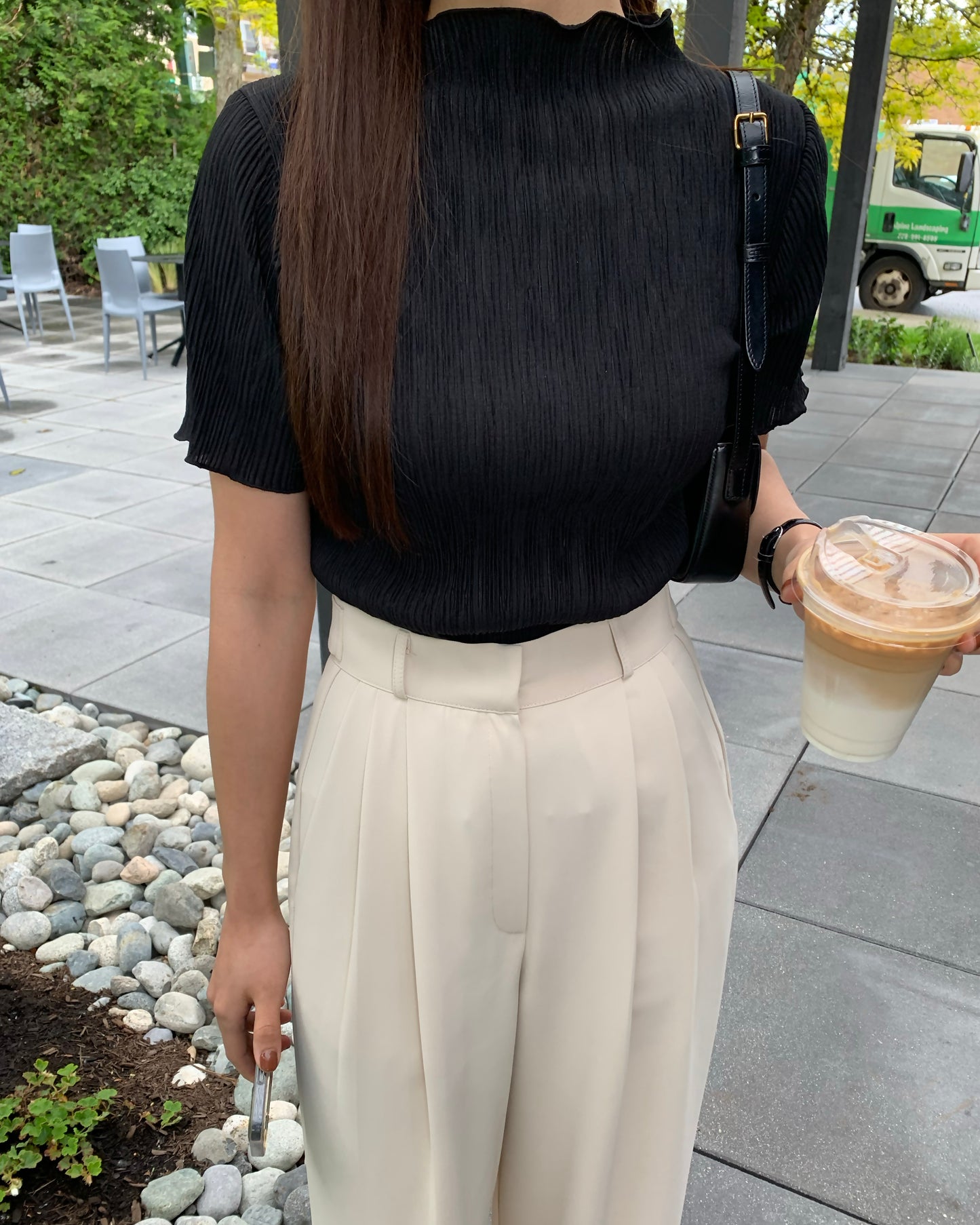 Pleated Blouse