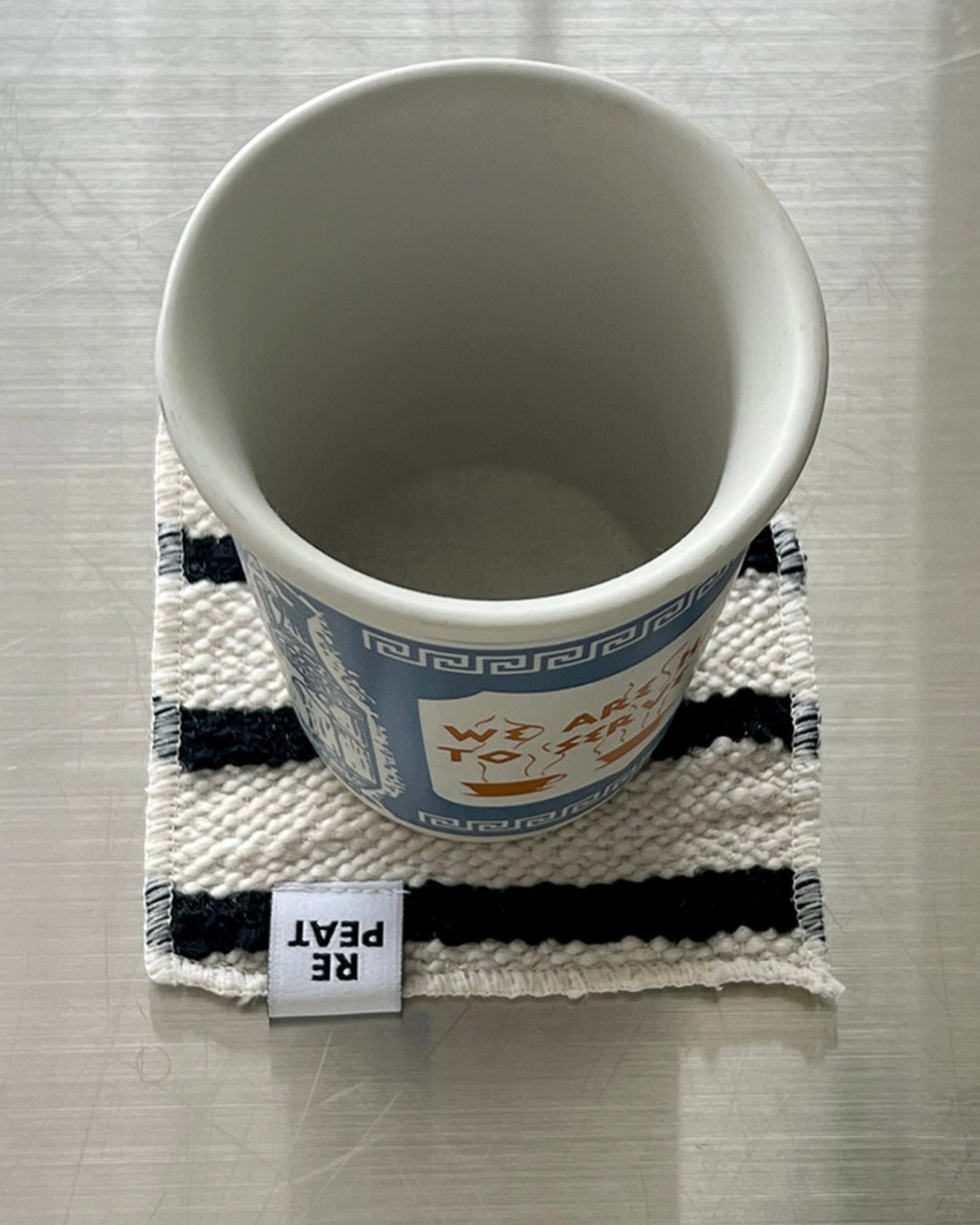 [REPEAT] Striped Cup Coaster
