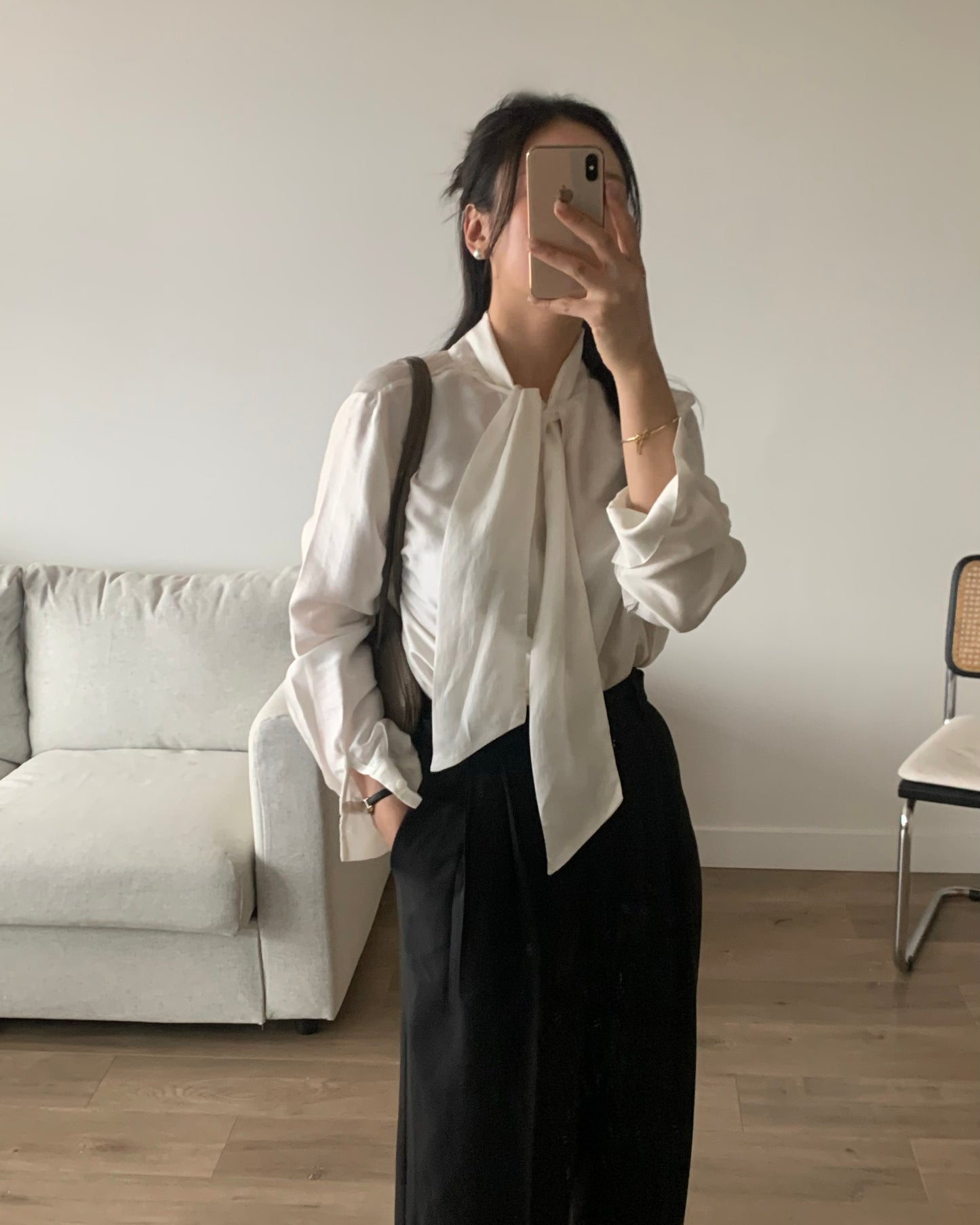 Tied Blouse