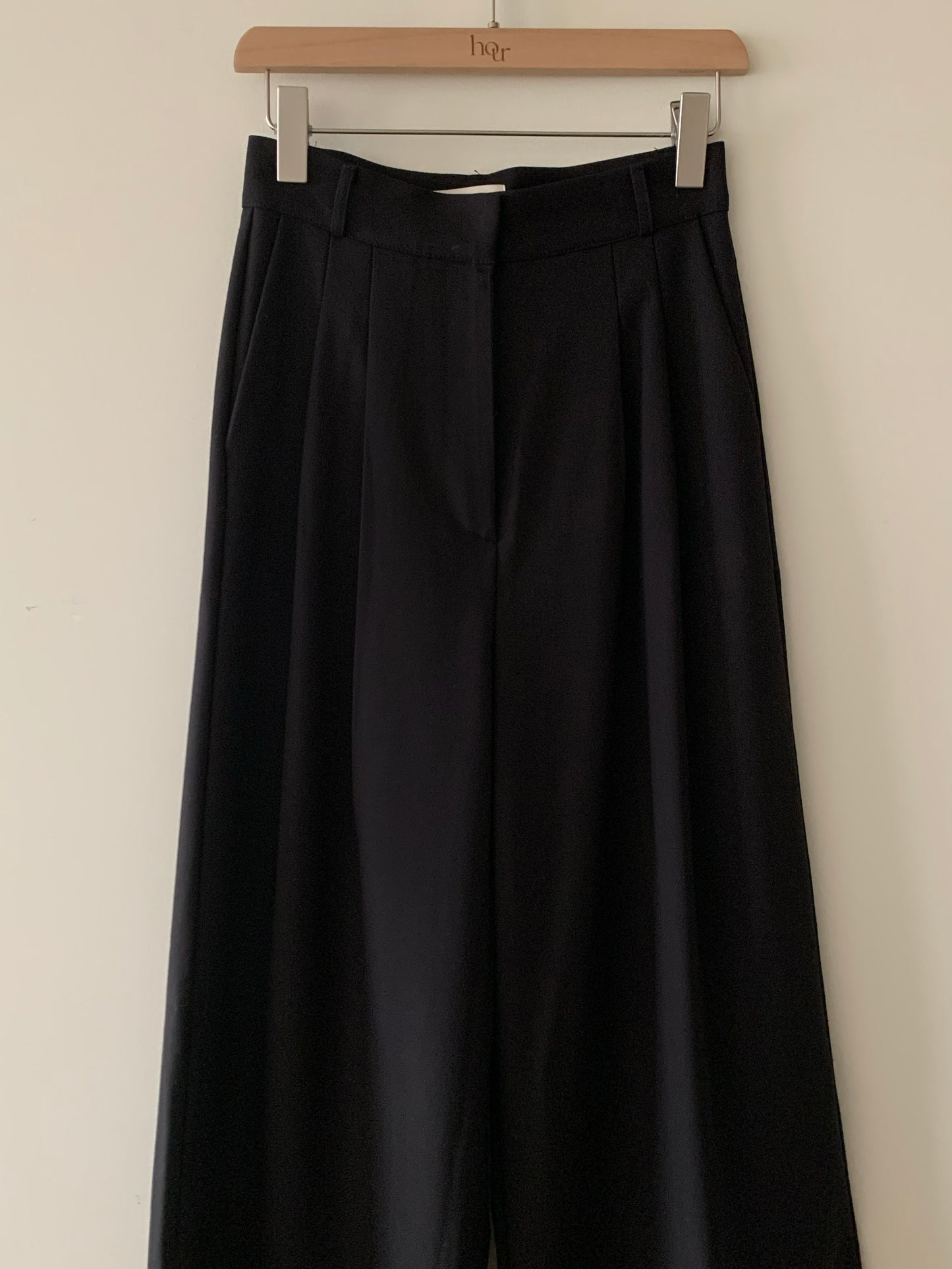Winter Pin-tuck Wide Trouser