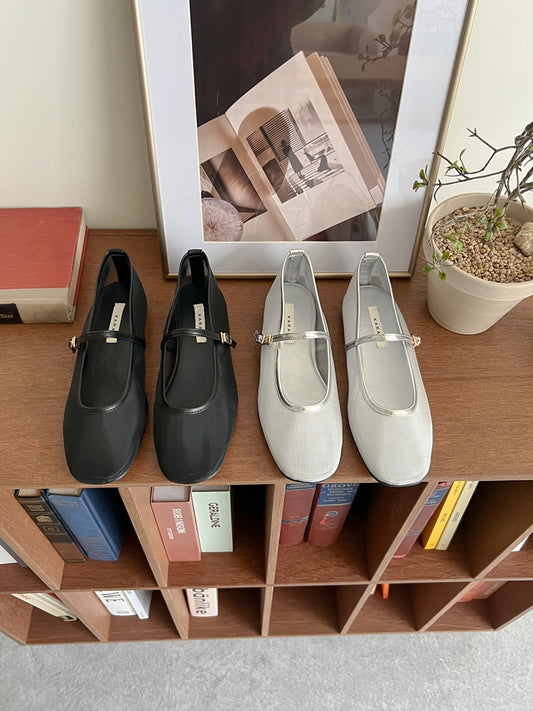 Mesh Flat Shoes