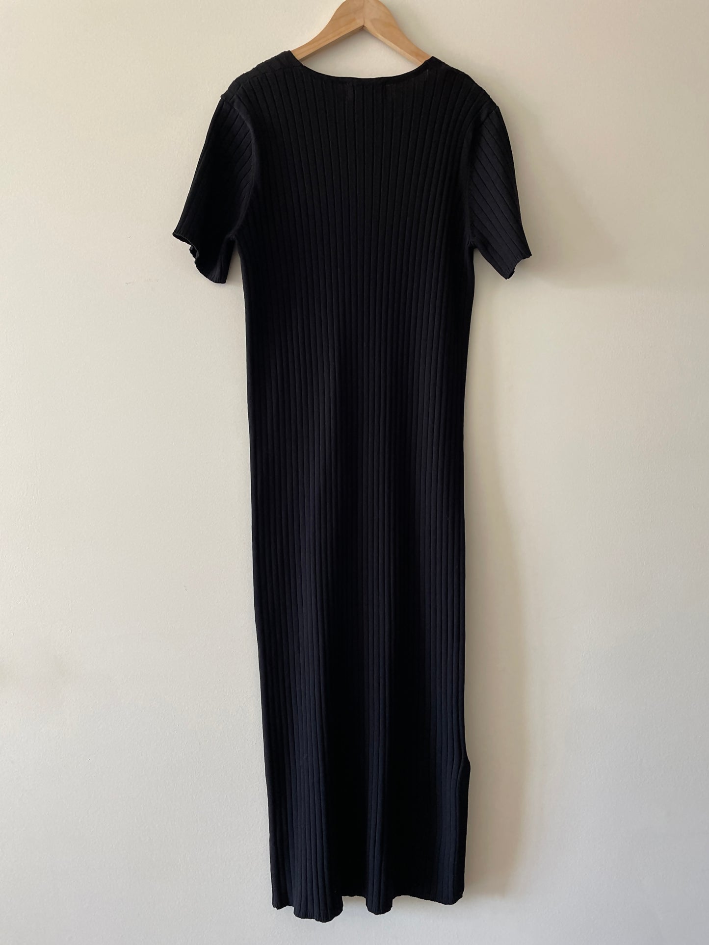 V-neckline Long Dress