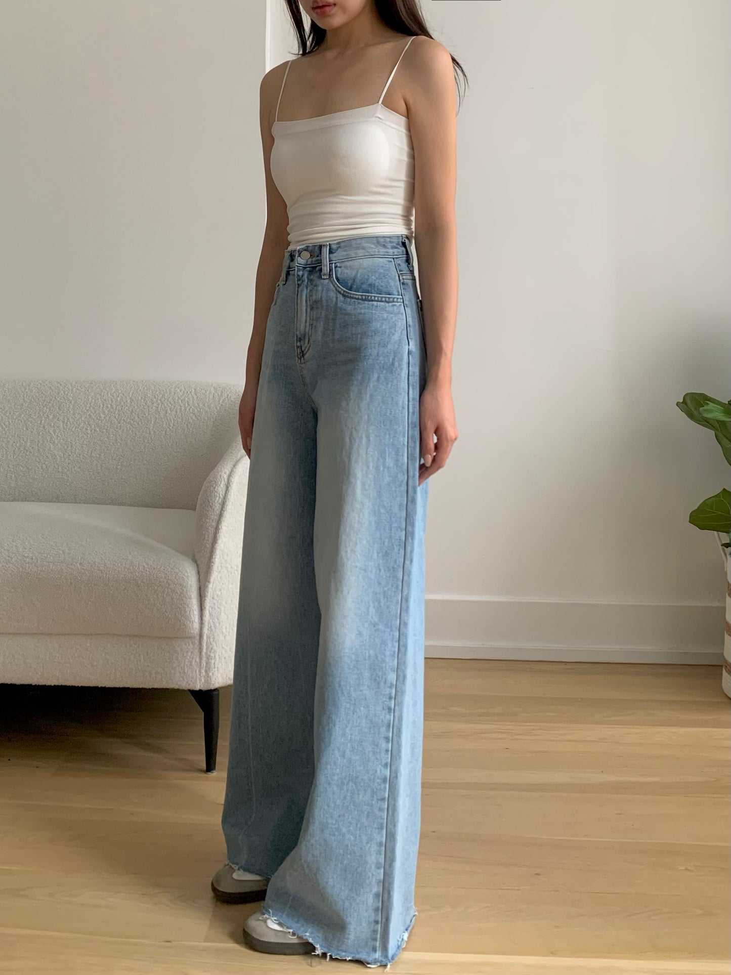 Light-blue Wide Denim