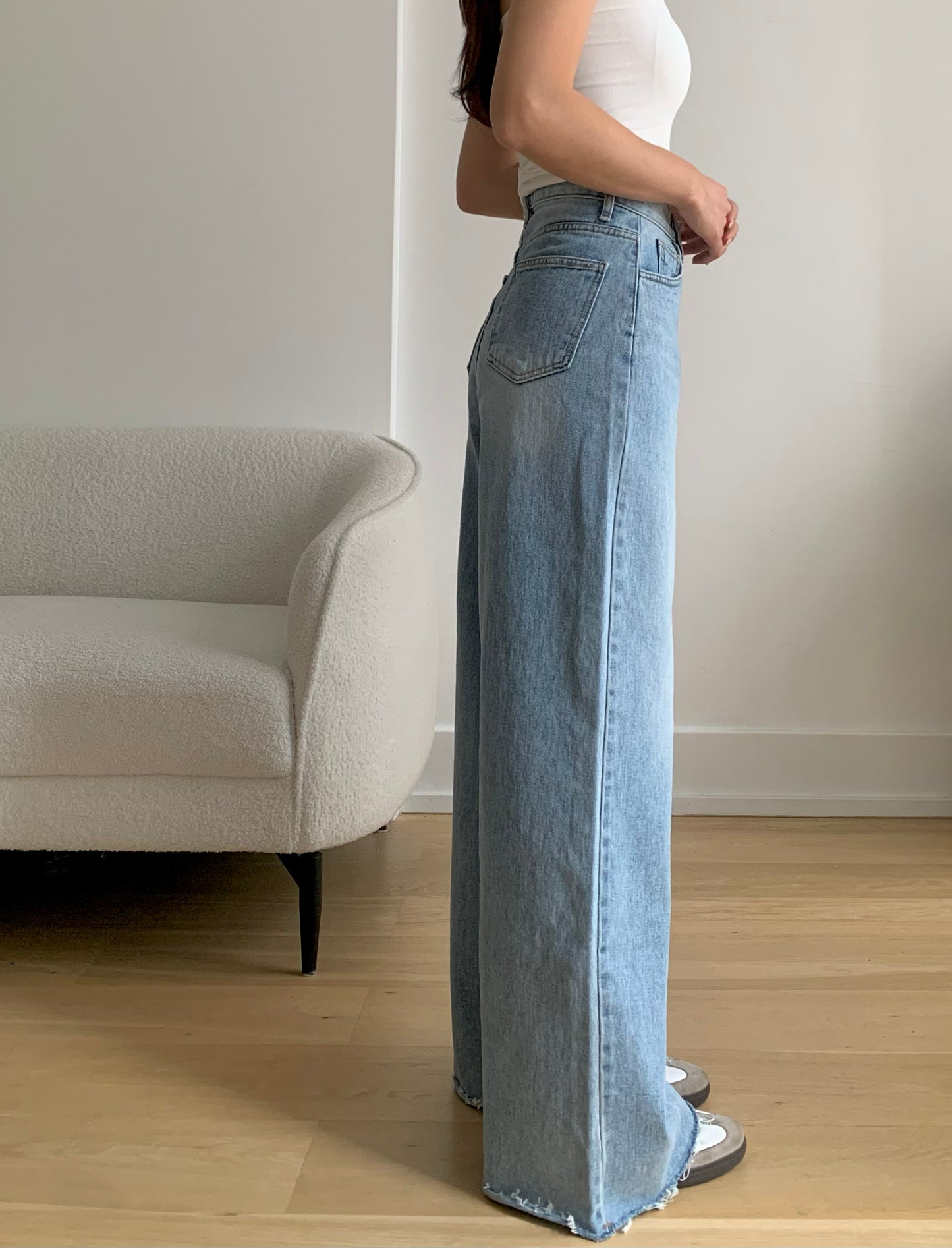 Light-blue Wide Denim