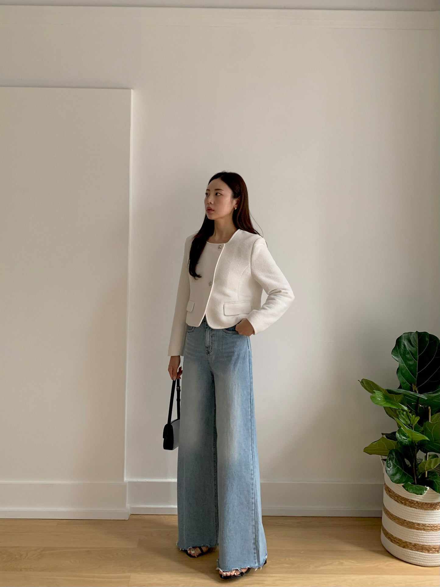 Light-blue Wide Denim