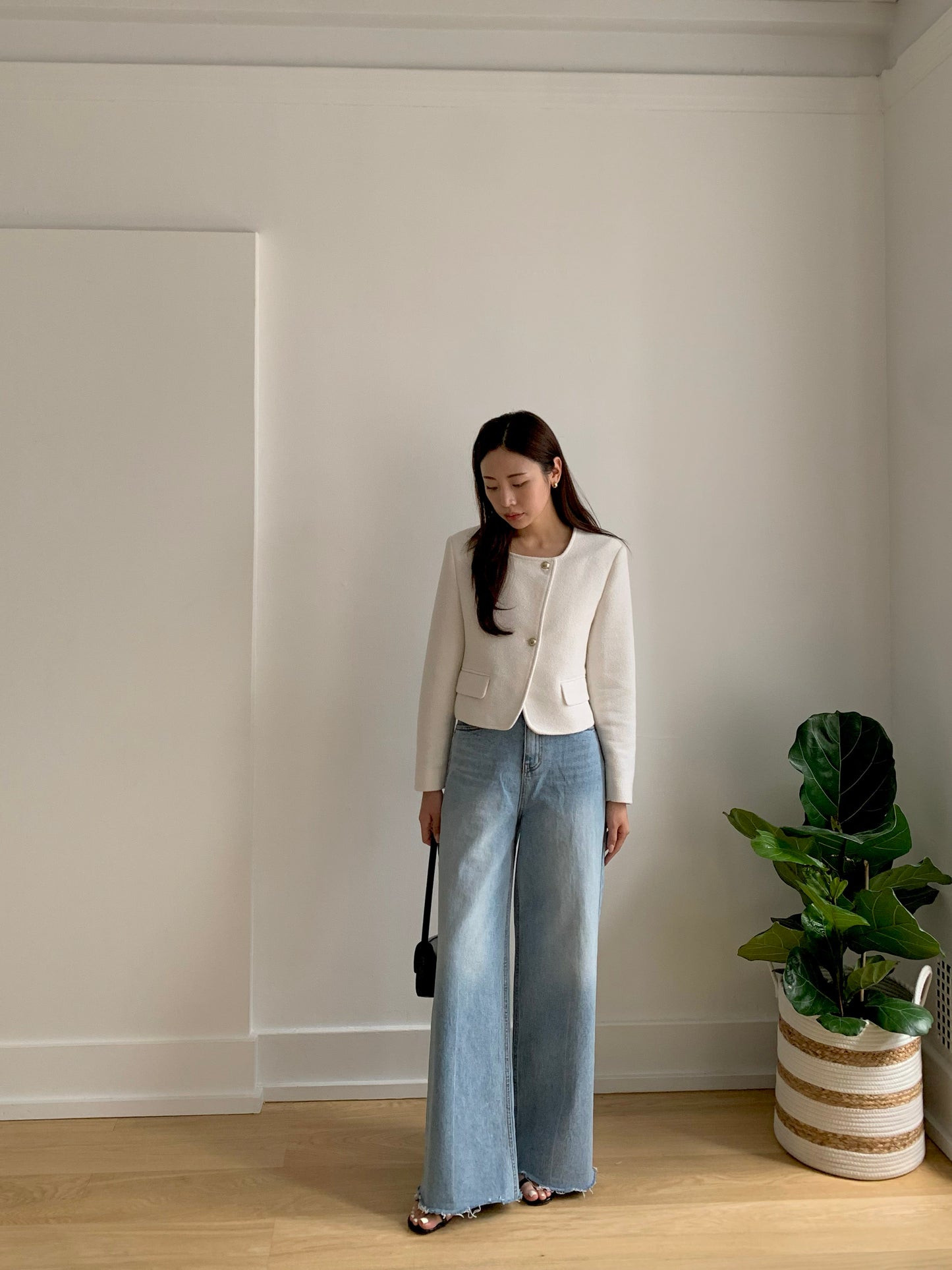 Light-blue Wide Denim