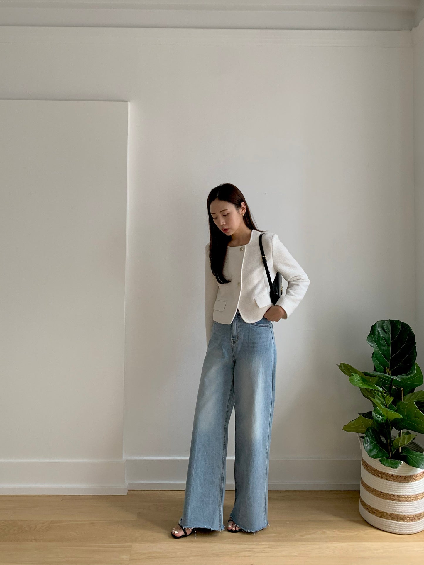 Light-blue Wide Denim