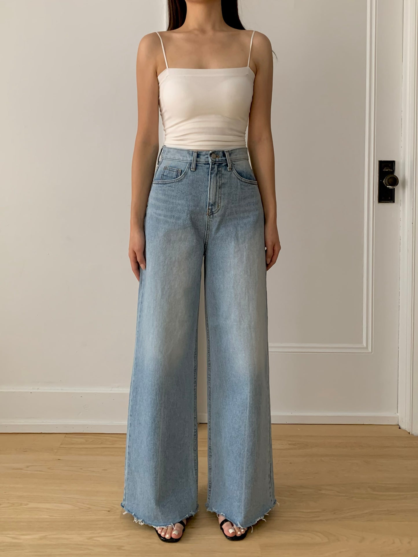 Light-blue Wide Denim