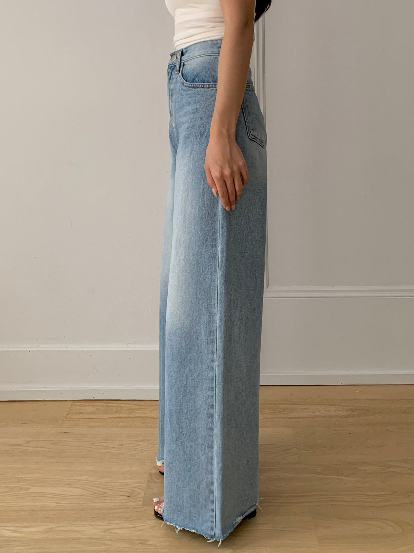 Light-blue Wide Denim