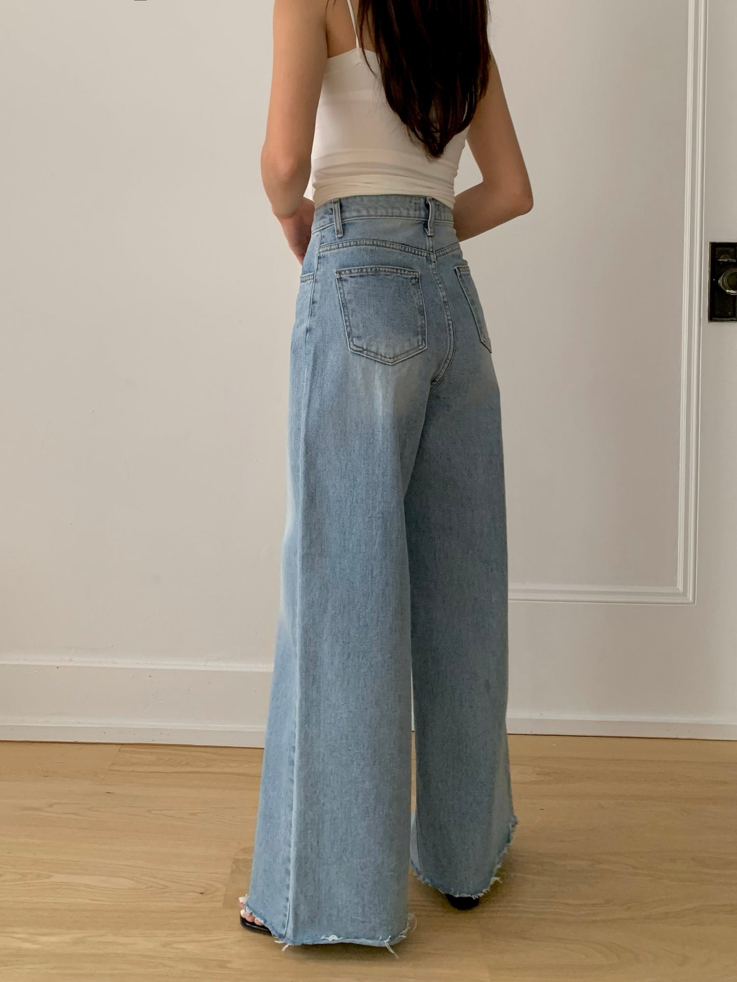 Light-blue Wide Denim