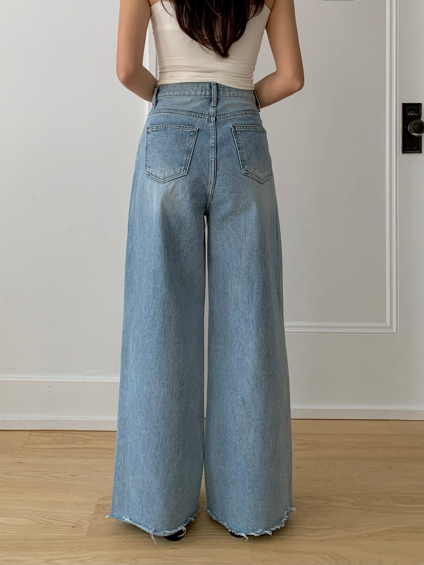 Light-blue Wide Denim