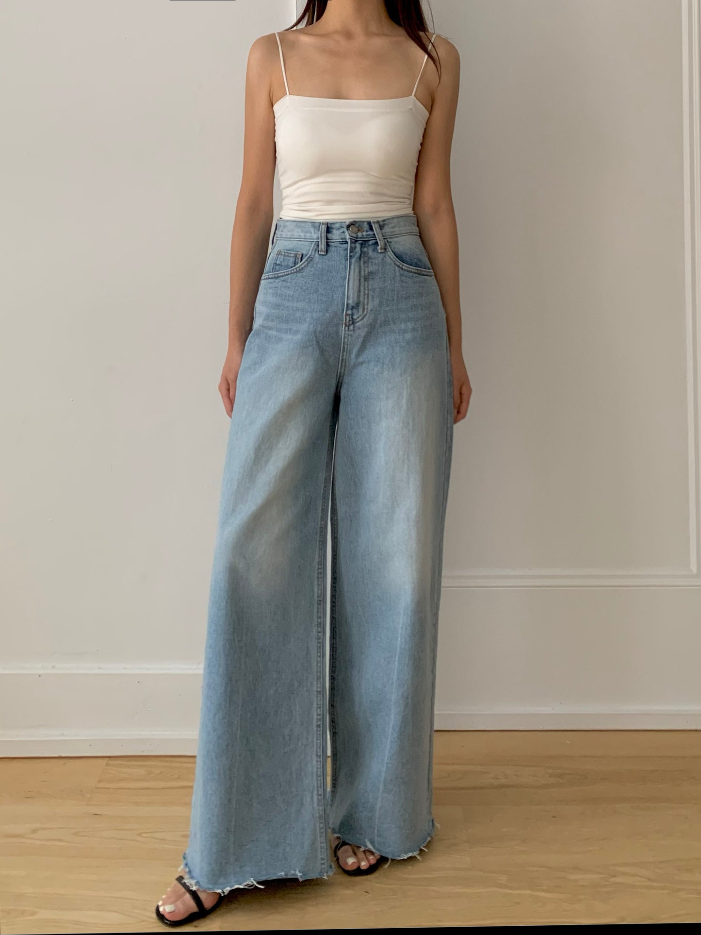 Light-blue Wide Denim