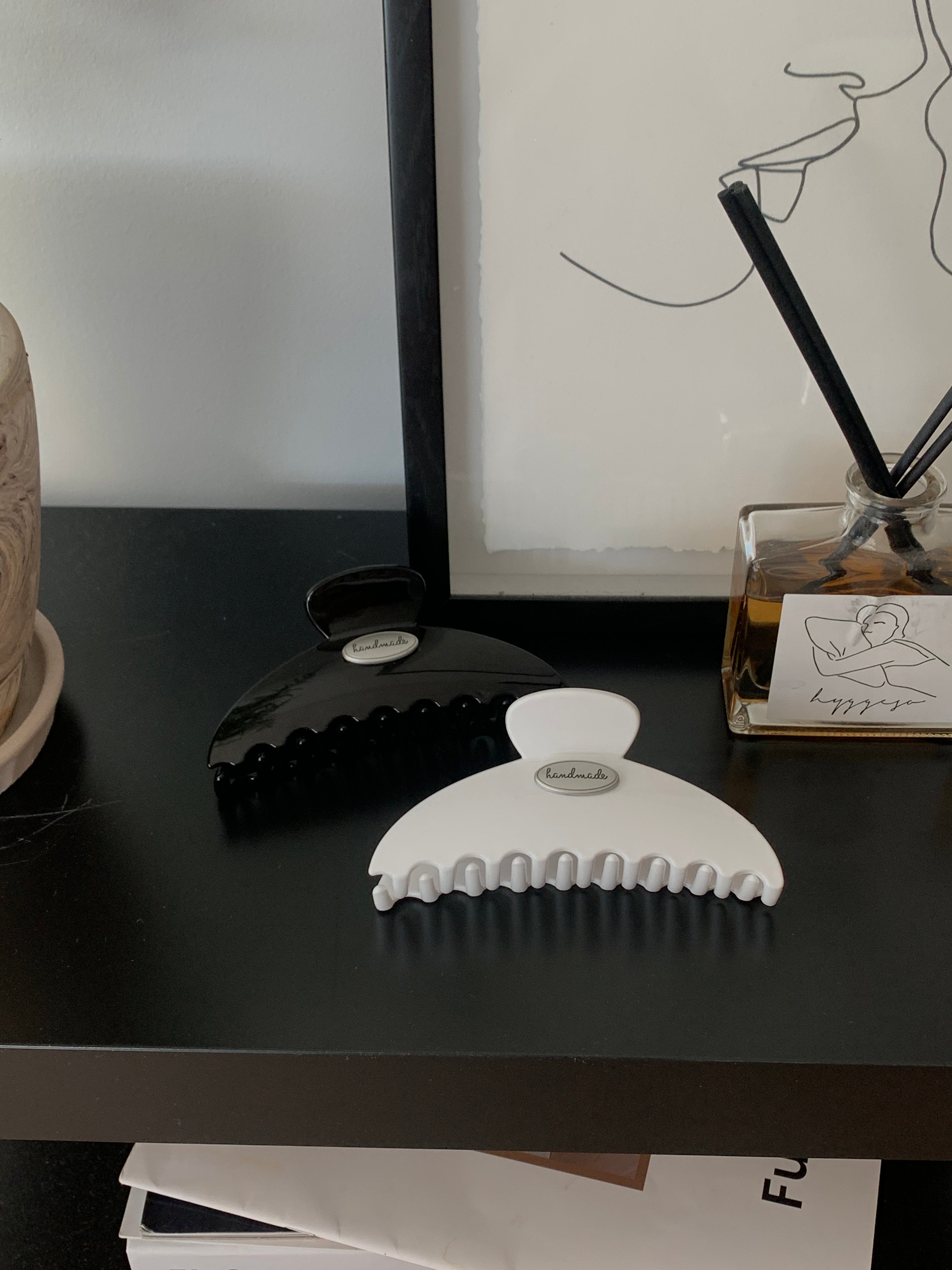 Half-Moon Hair Claw Clip