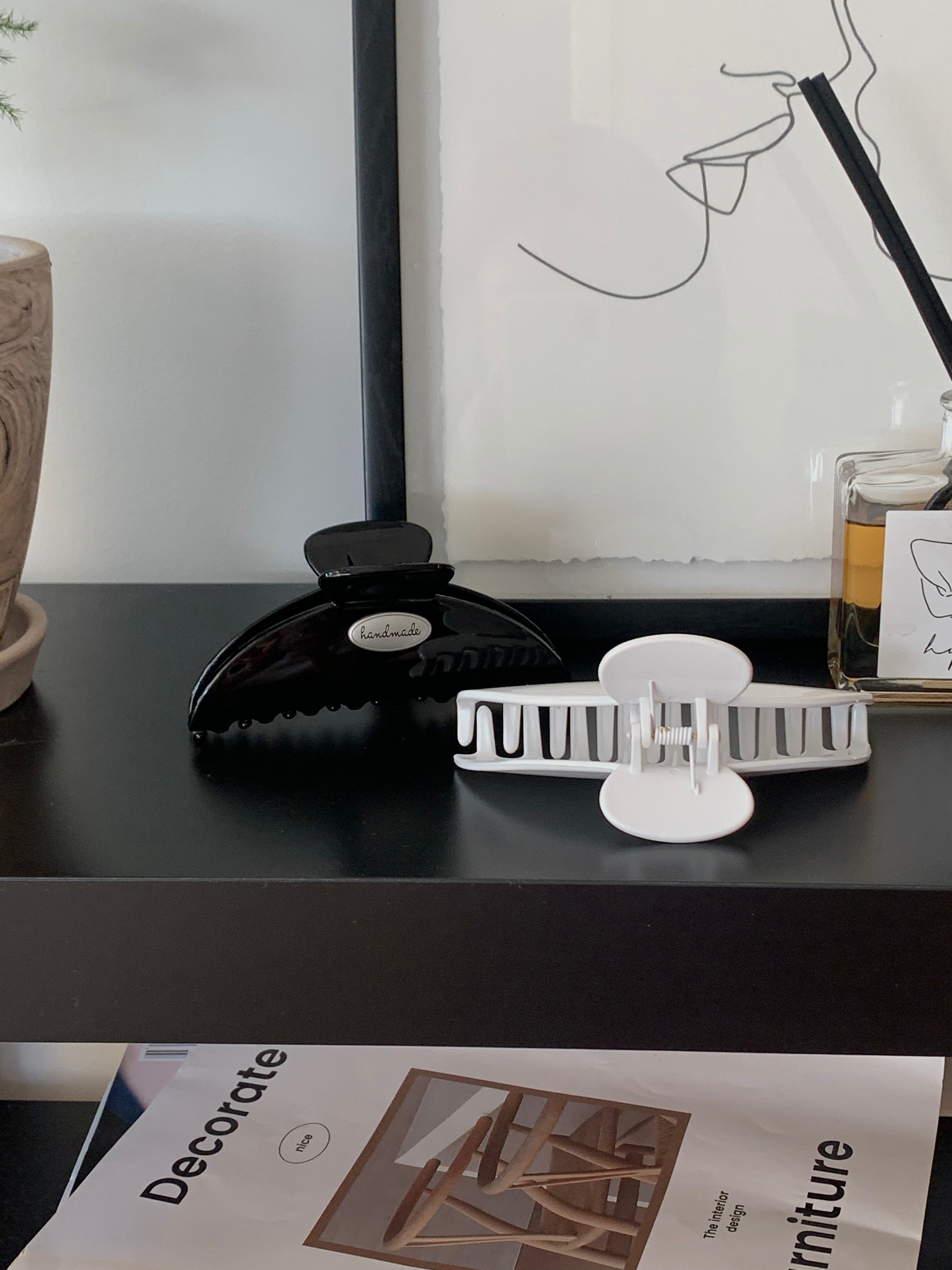 Half-Moon Hair Claw Clip