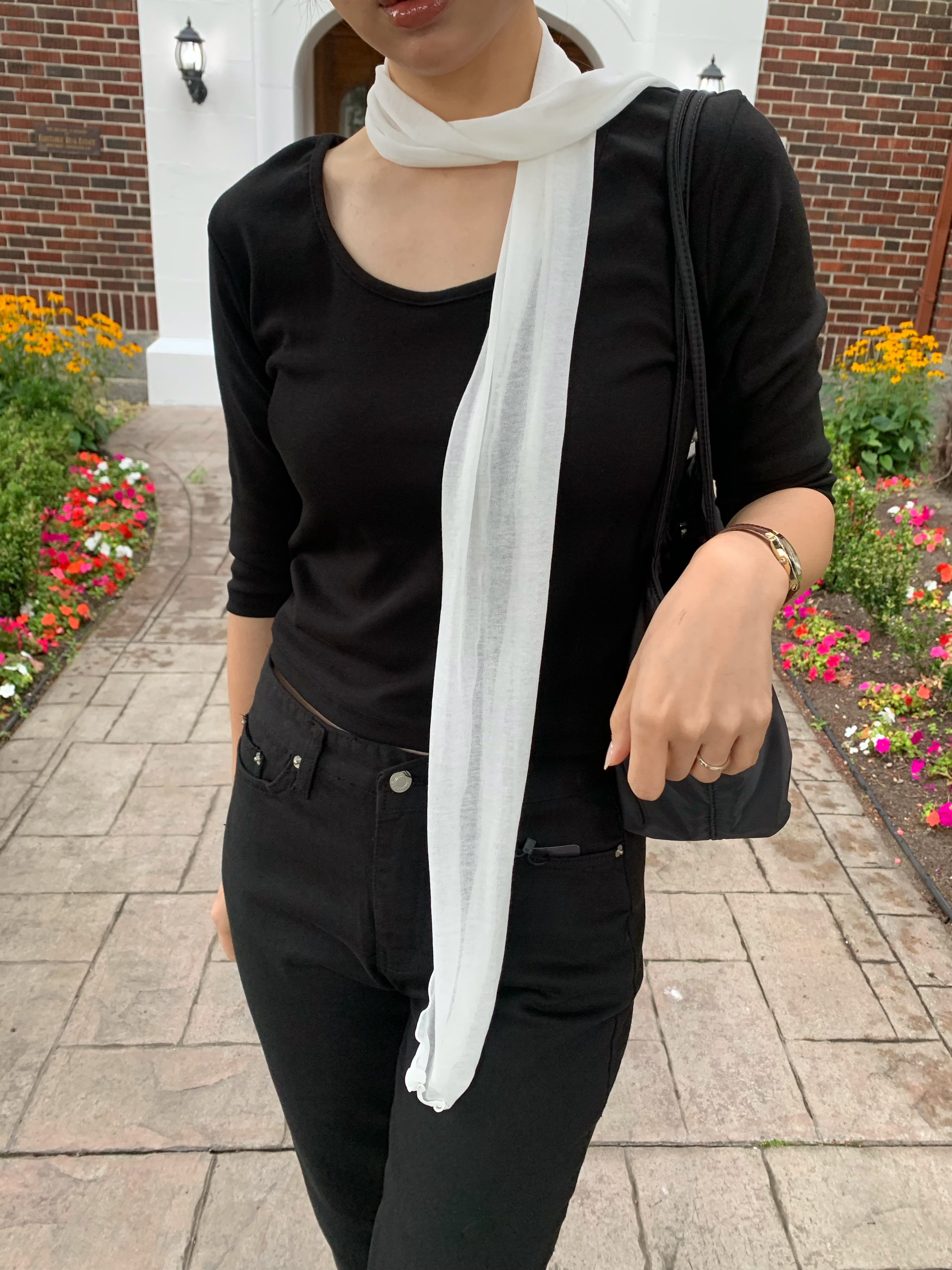 Soft Drape Knit Scarf