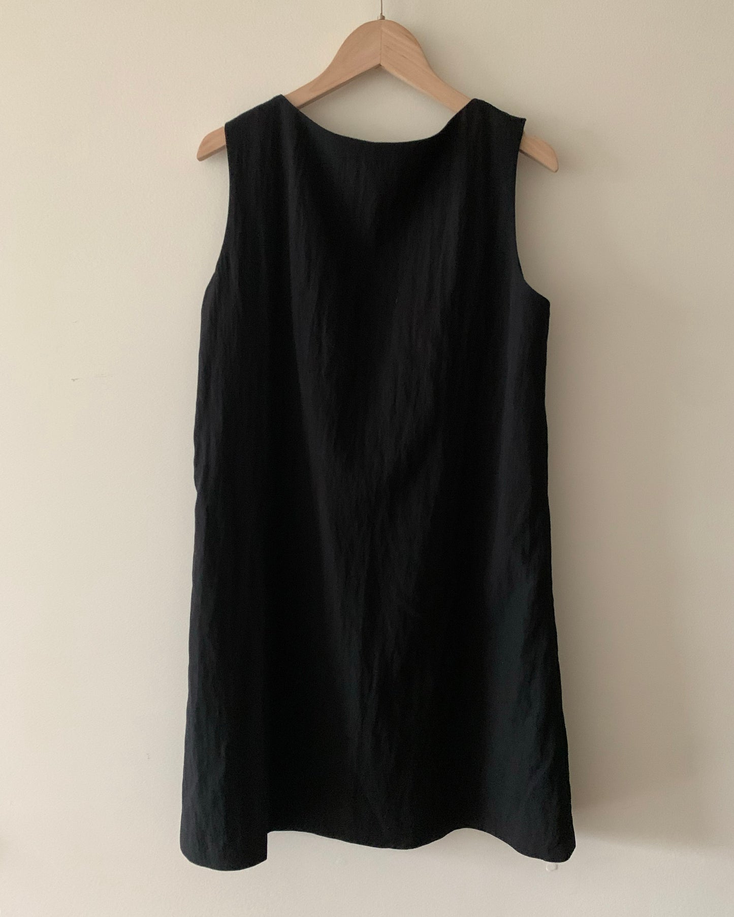 Reversible Tie-Set Dress (Black)