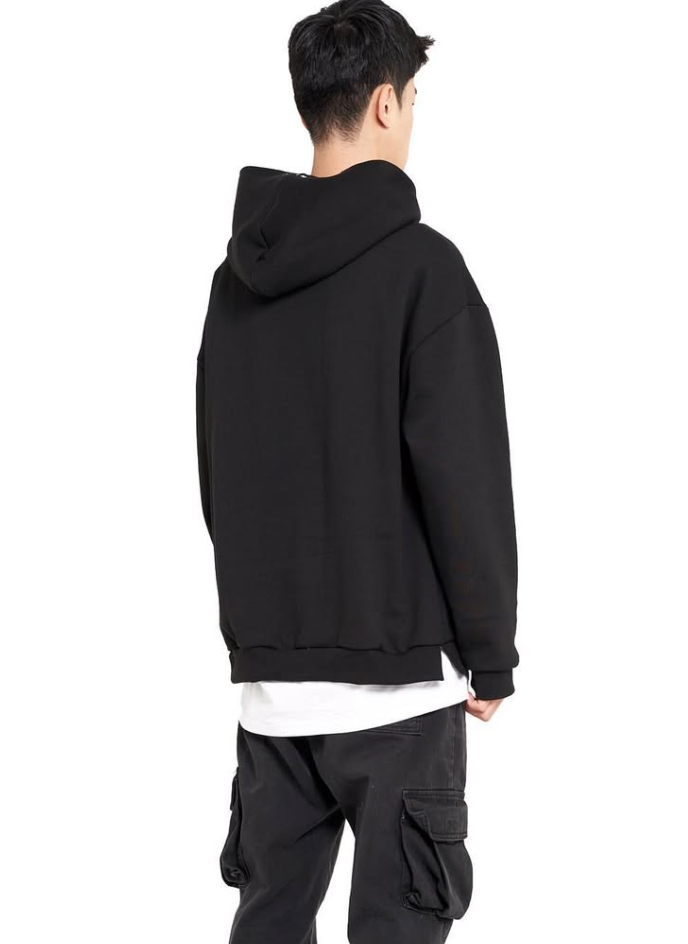 Fleece-lined Unisex Hoodie (JAEYOMIDA)