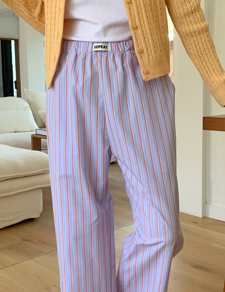 [REPEAT] Stripe Pajama Pants
