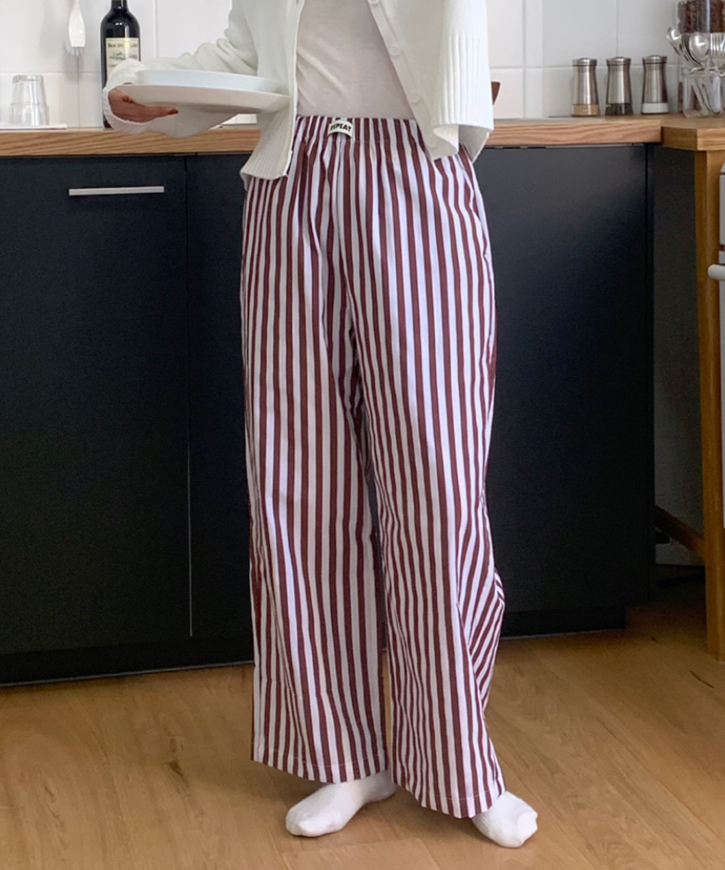 [REPEAT] Stripe Pajama Pants
