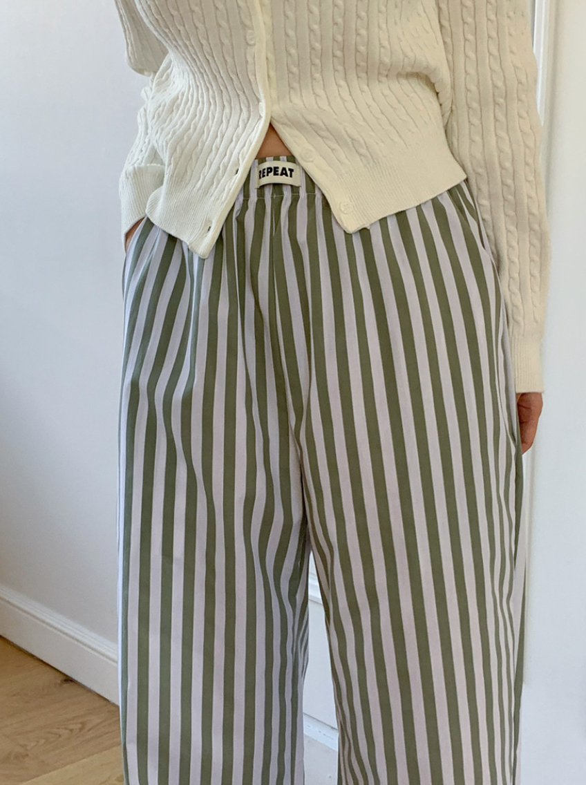 [REPEAT] Stripe Pajama Pants