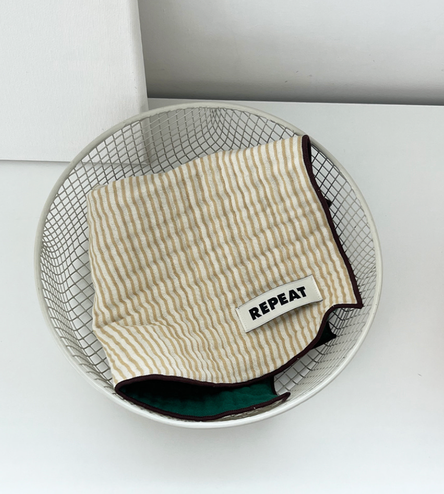 [REPEAT] Stripe Double-sided Kitchen Cloth (set)