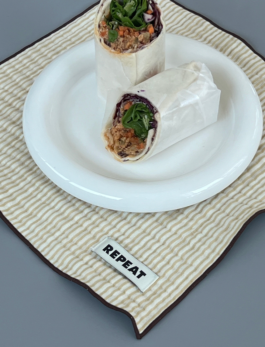 [REPEAT] Stripe Double-sided Kitchen Cloth (set)