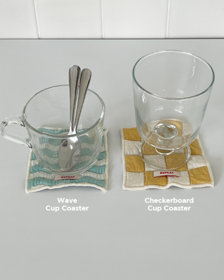 [REPEAT] Checkerboard Cup Coaster