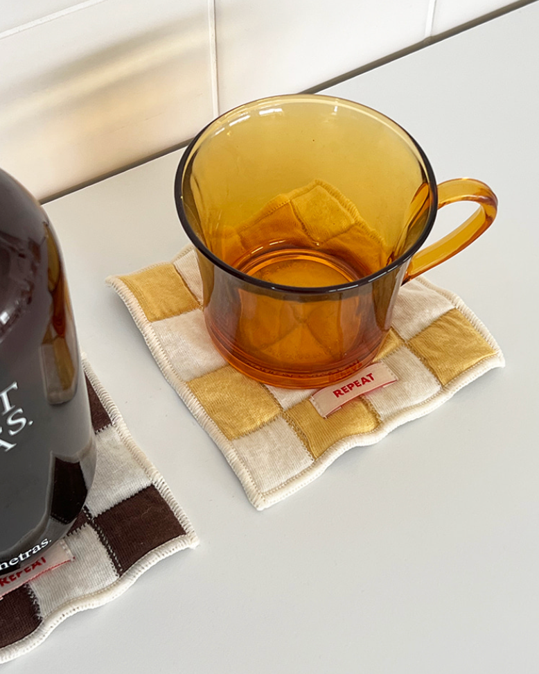 [REPEAT] Checkerboard Cup Coaster