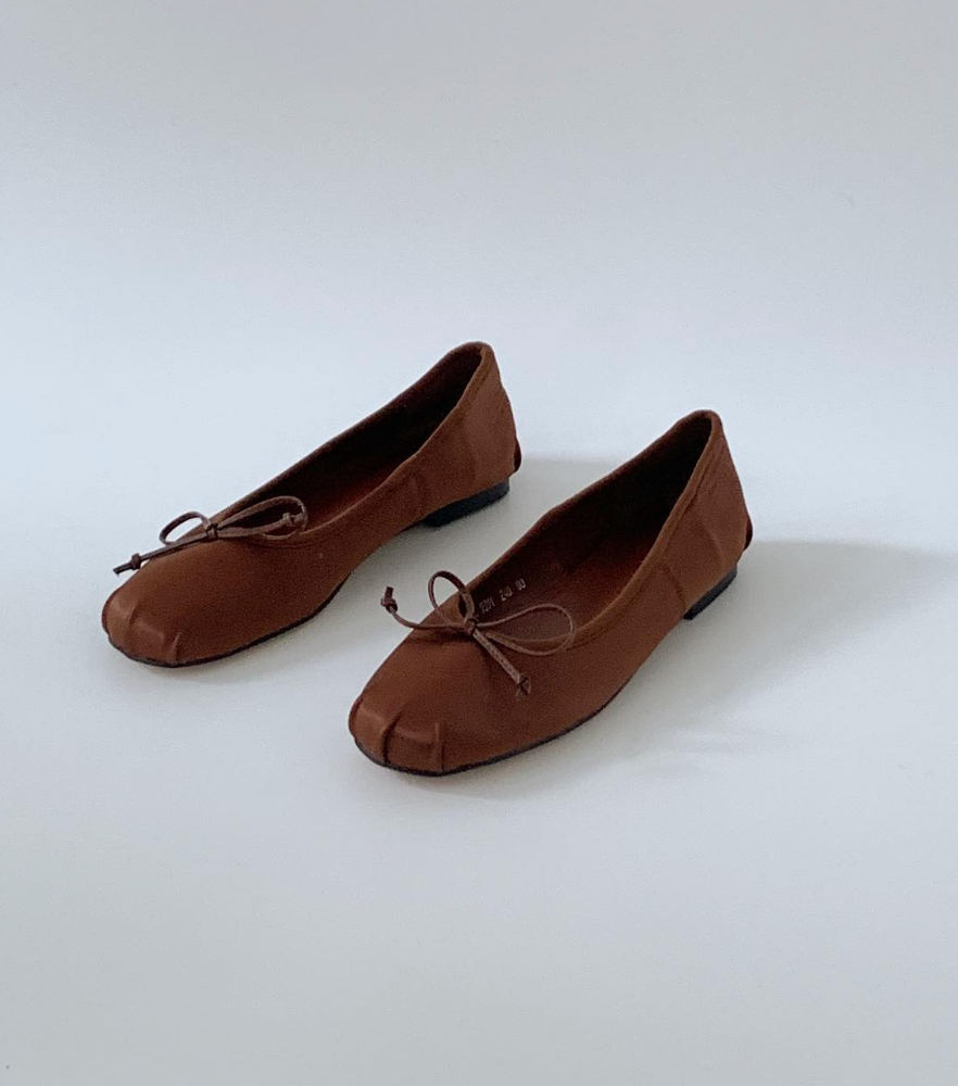 Satin Flat Shoes