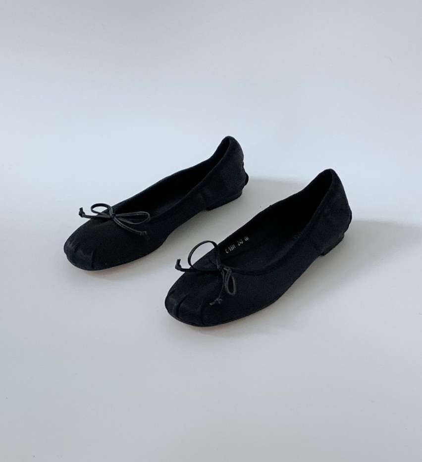 Satin Flat Shoes