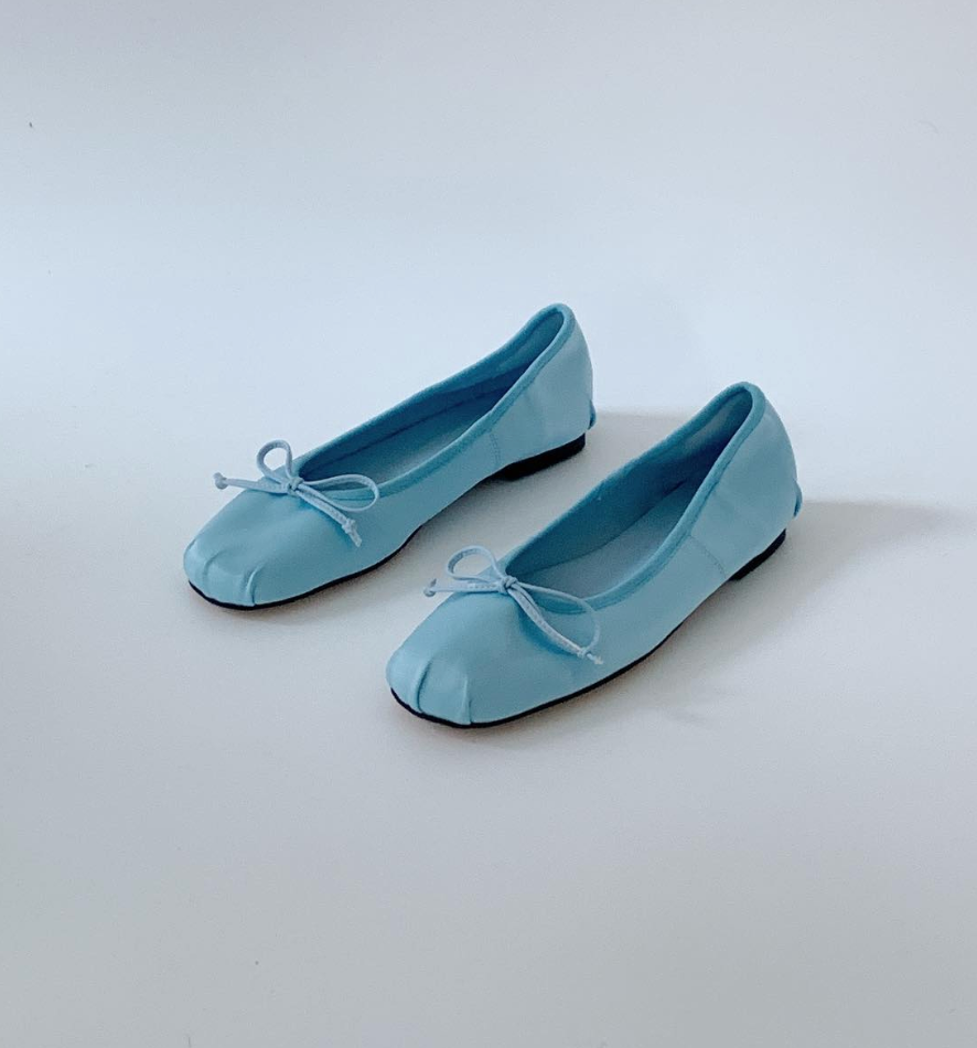 Satin Flat Shoes