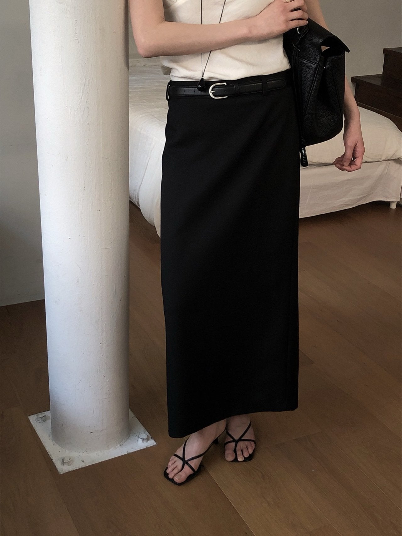 Straight Long Skirt