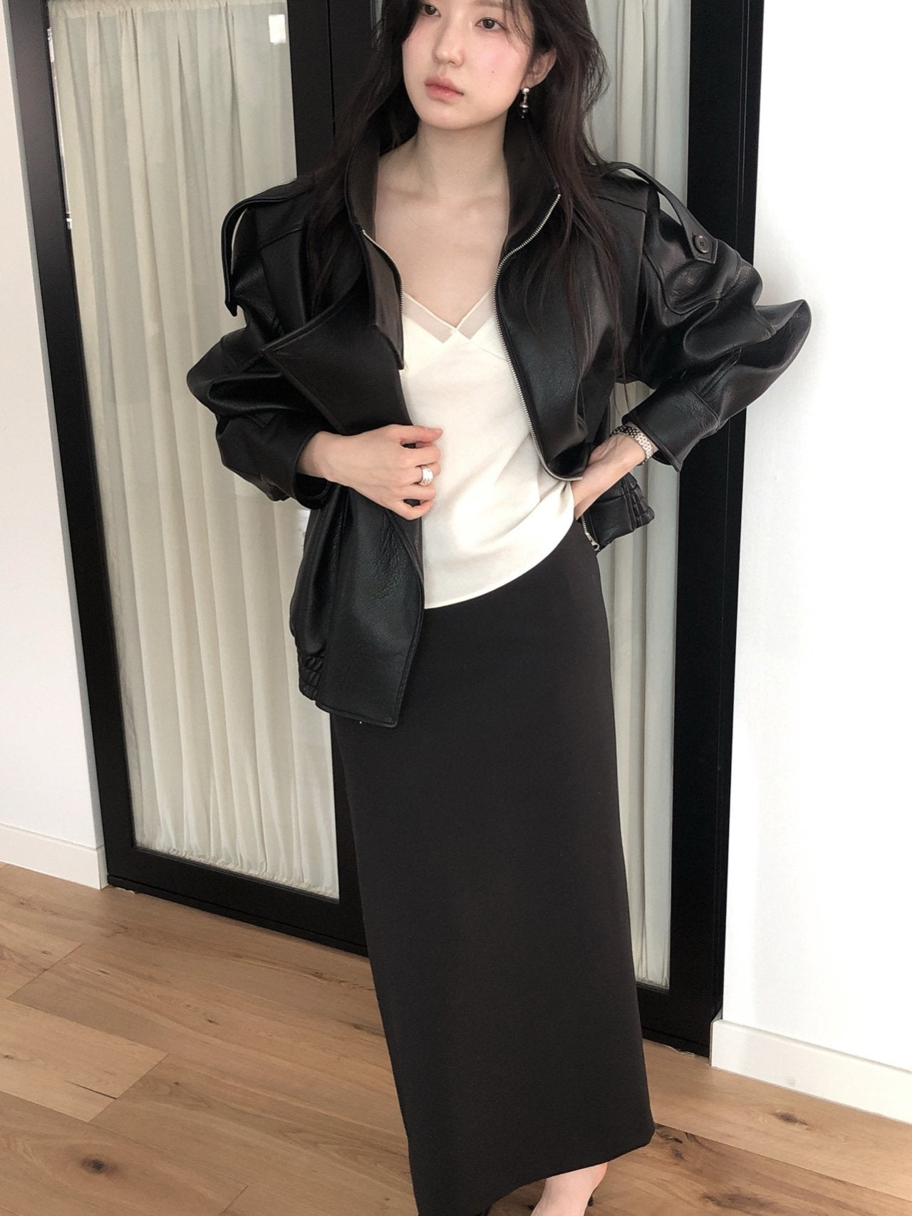 Vegan Leather Jacket