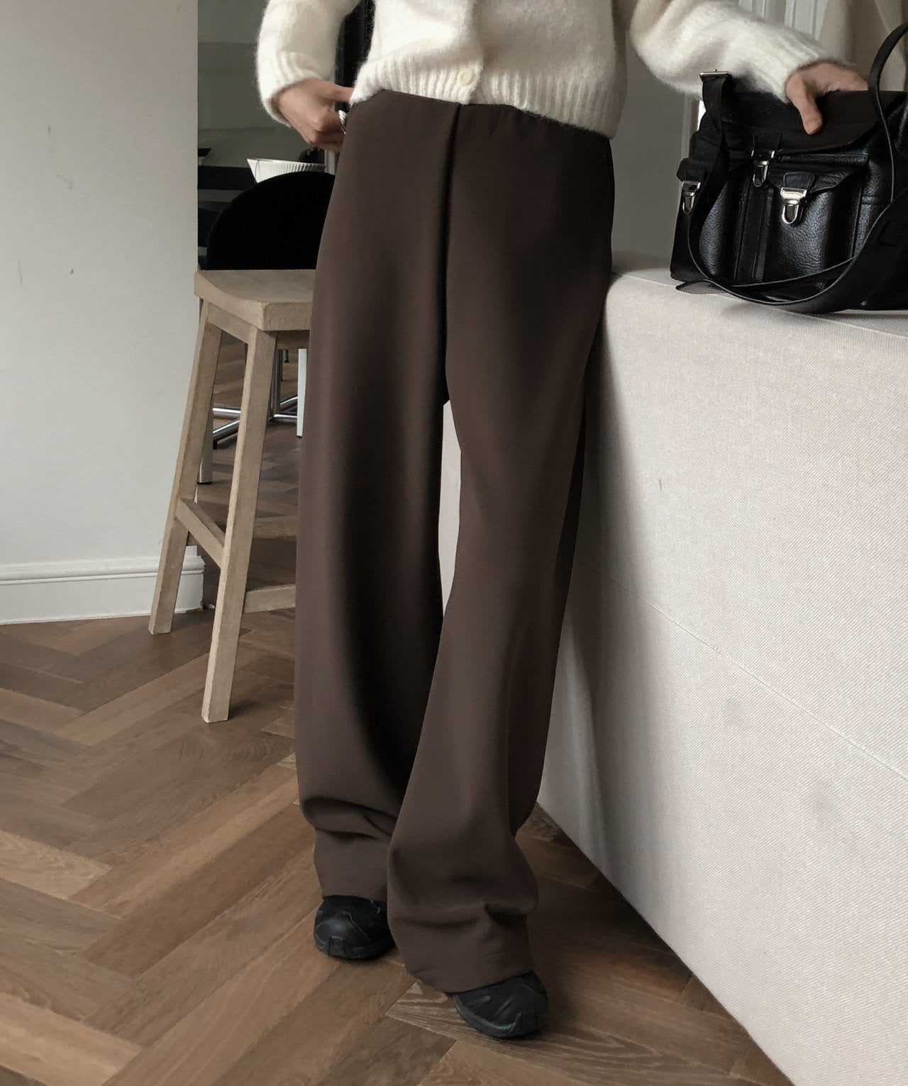 SOFT FLEECE BANDING PANTS