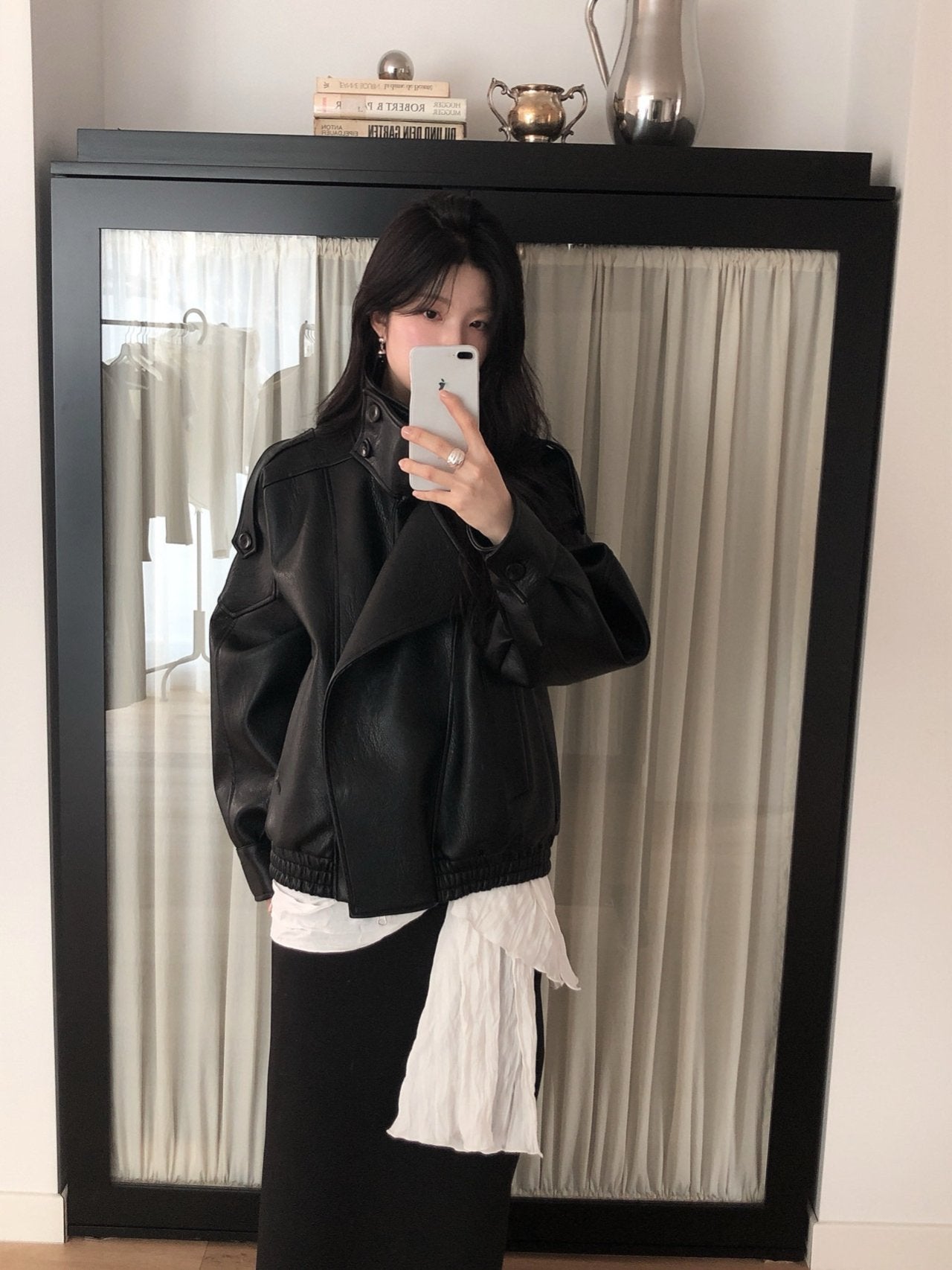 Vegan Leather Jacket