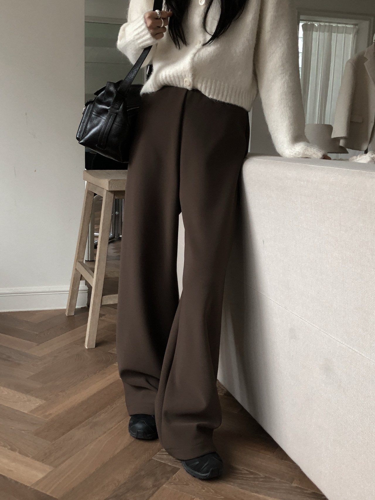 SOFT FLEECE BANDING PANTS