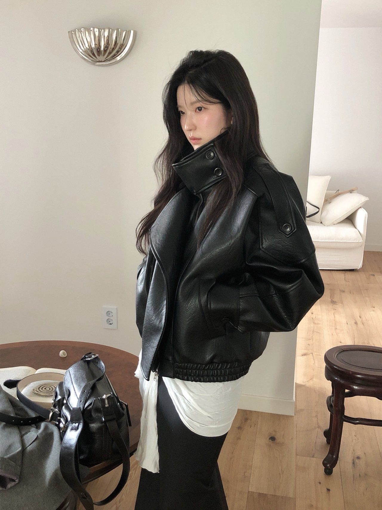 Vegan Leather Jacket