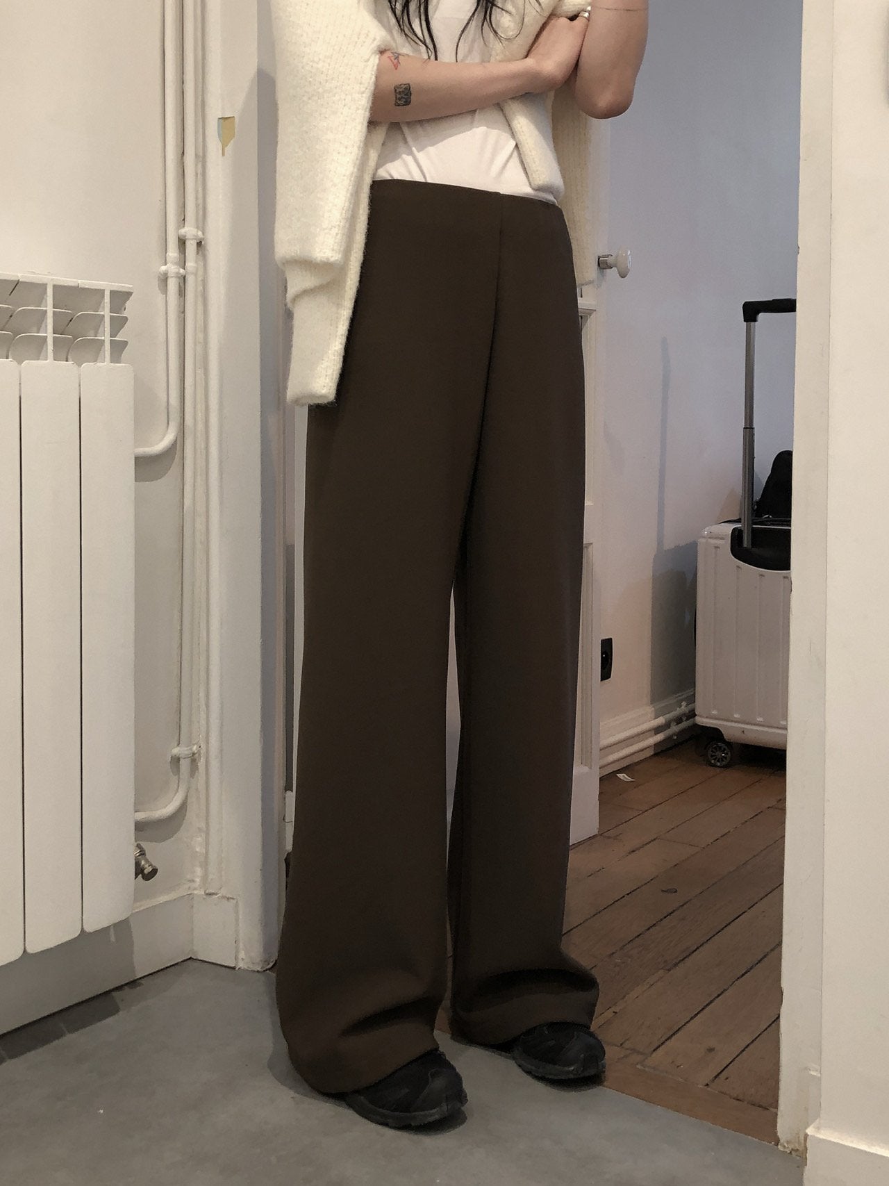 SOFT FLEECE BANDING PANTS