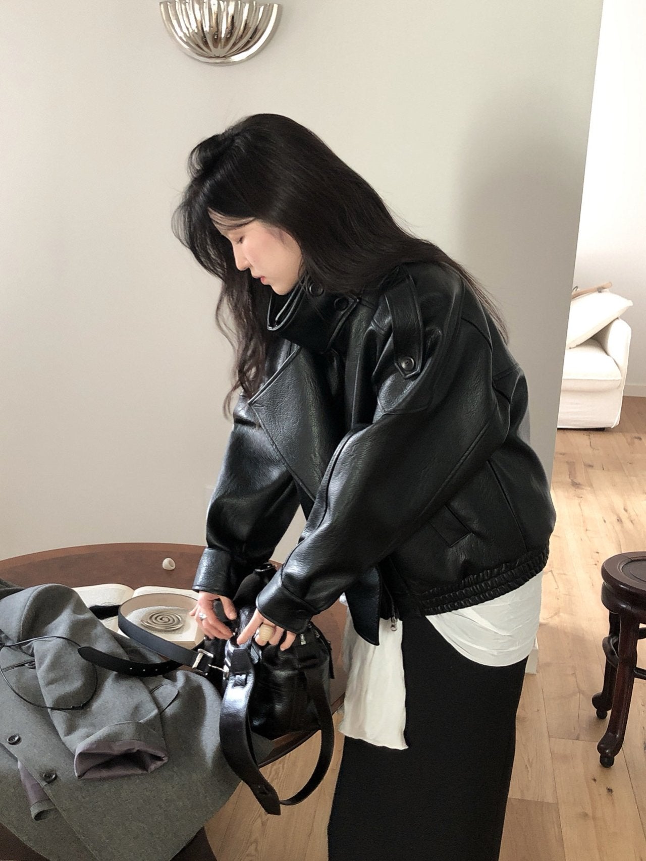 Vegan Leather Jacket