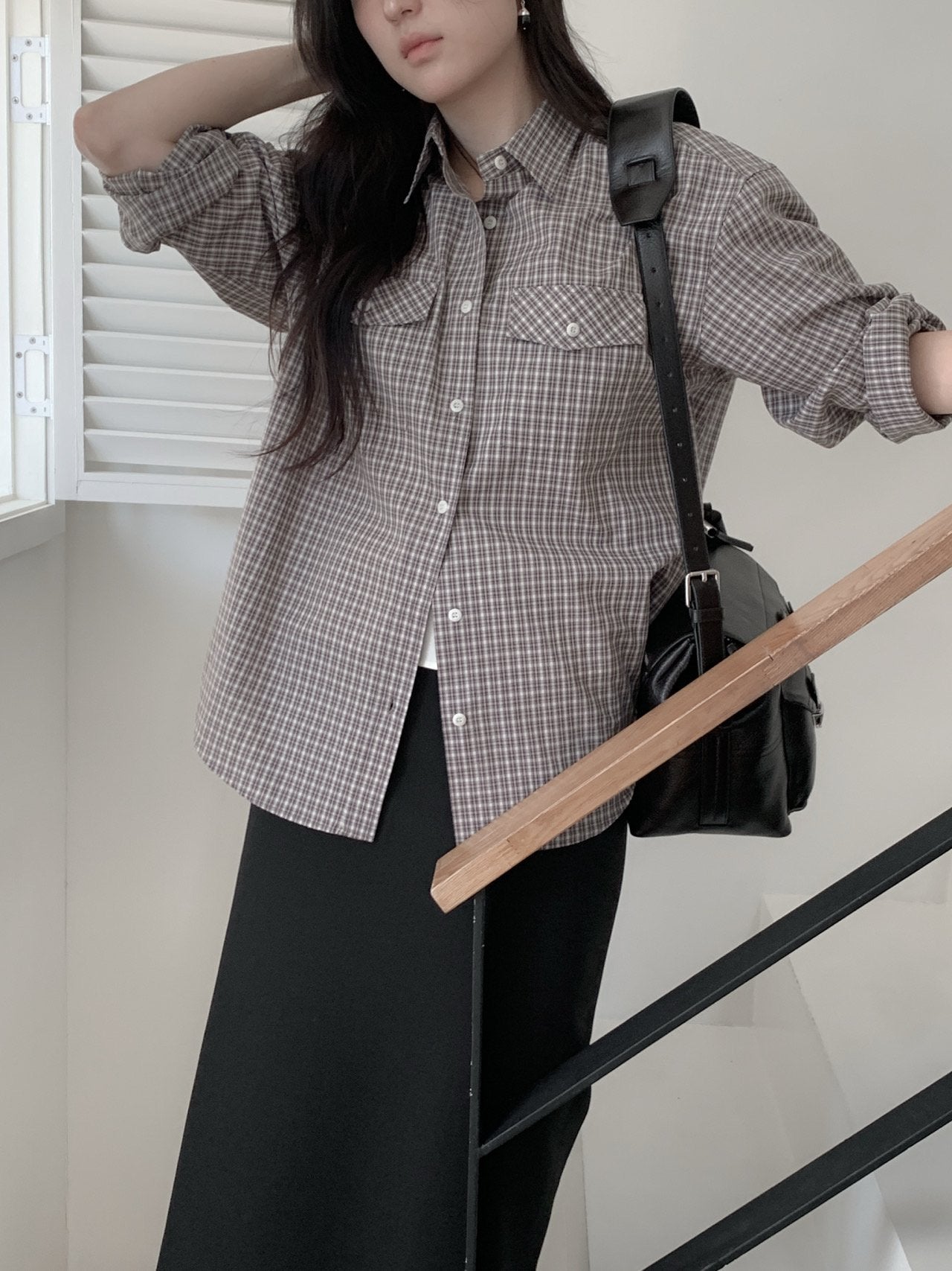 Striped Over-Fit Shirt