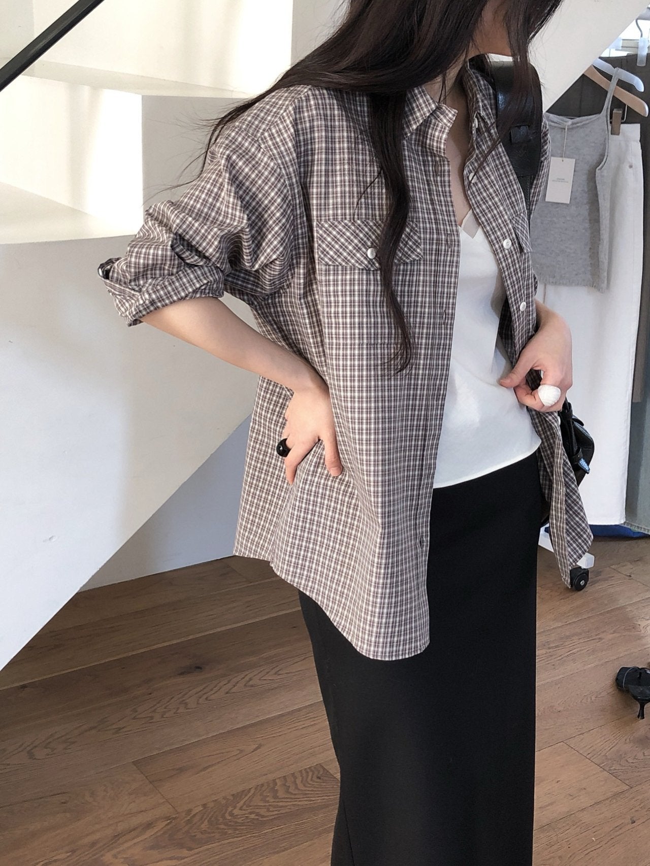 Striped Over-Fit Shirt