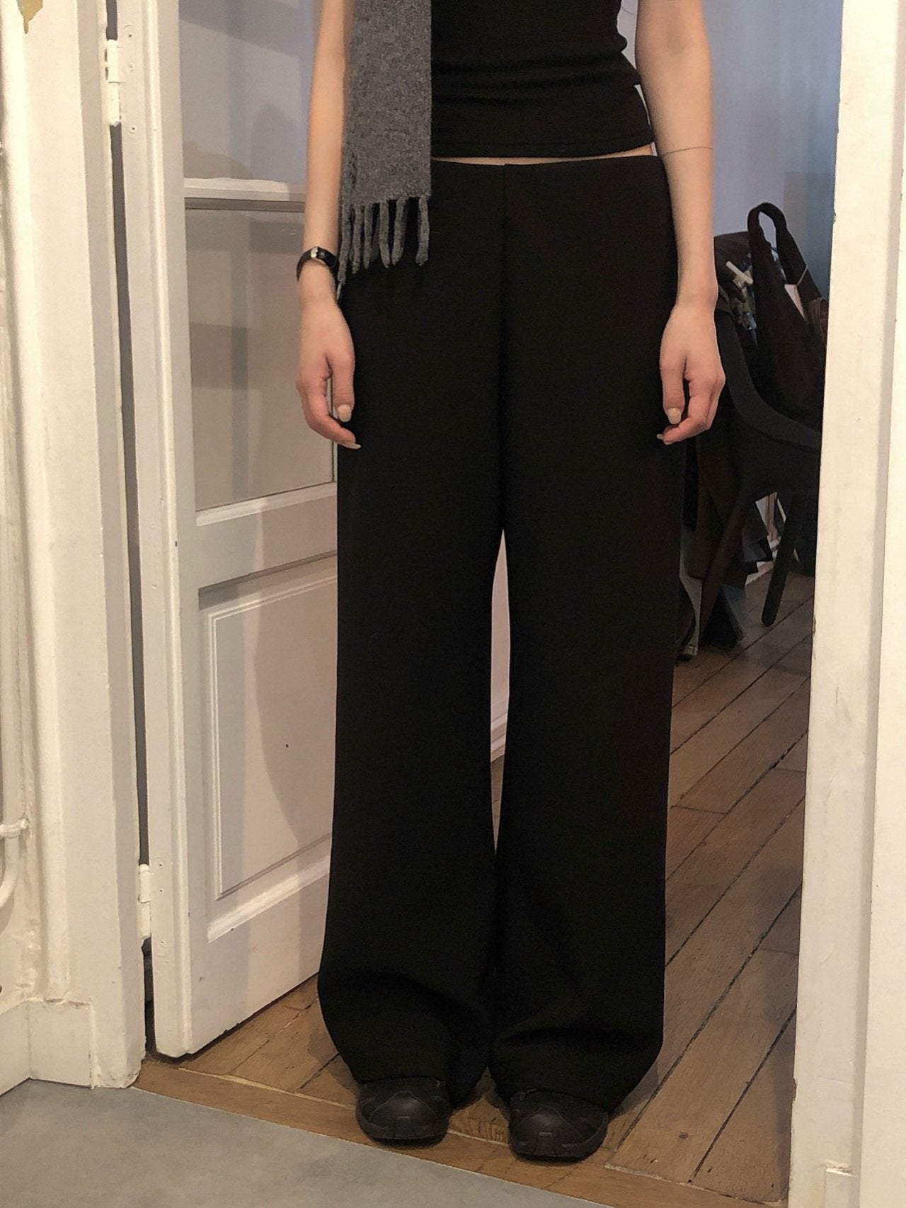 SOFT FLEECE BANDING PANTS