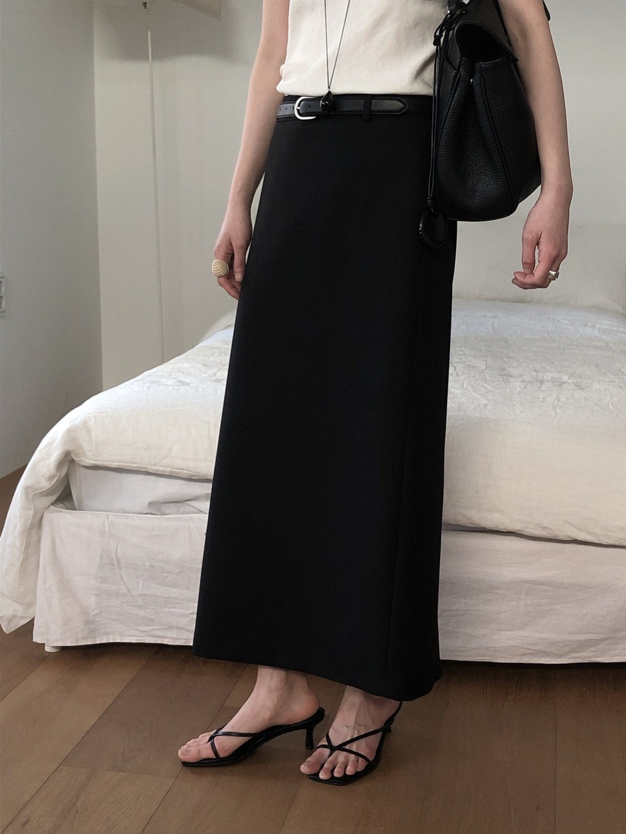 Straight Long Skirt