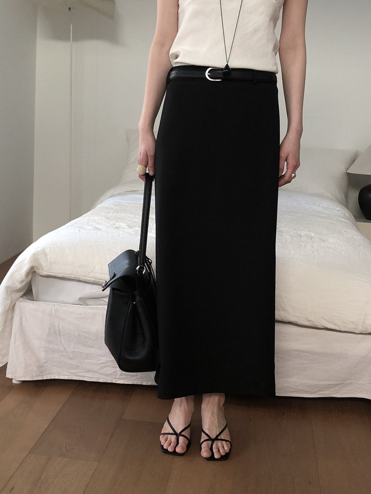 Straight Long Skirt