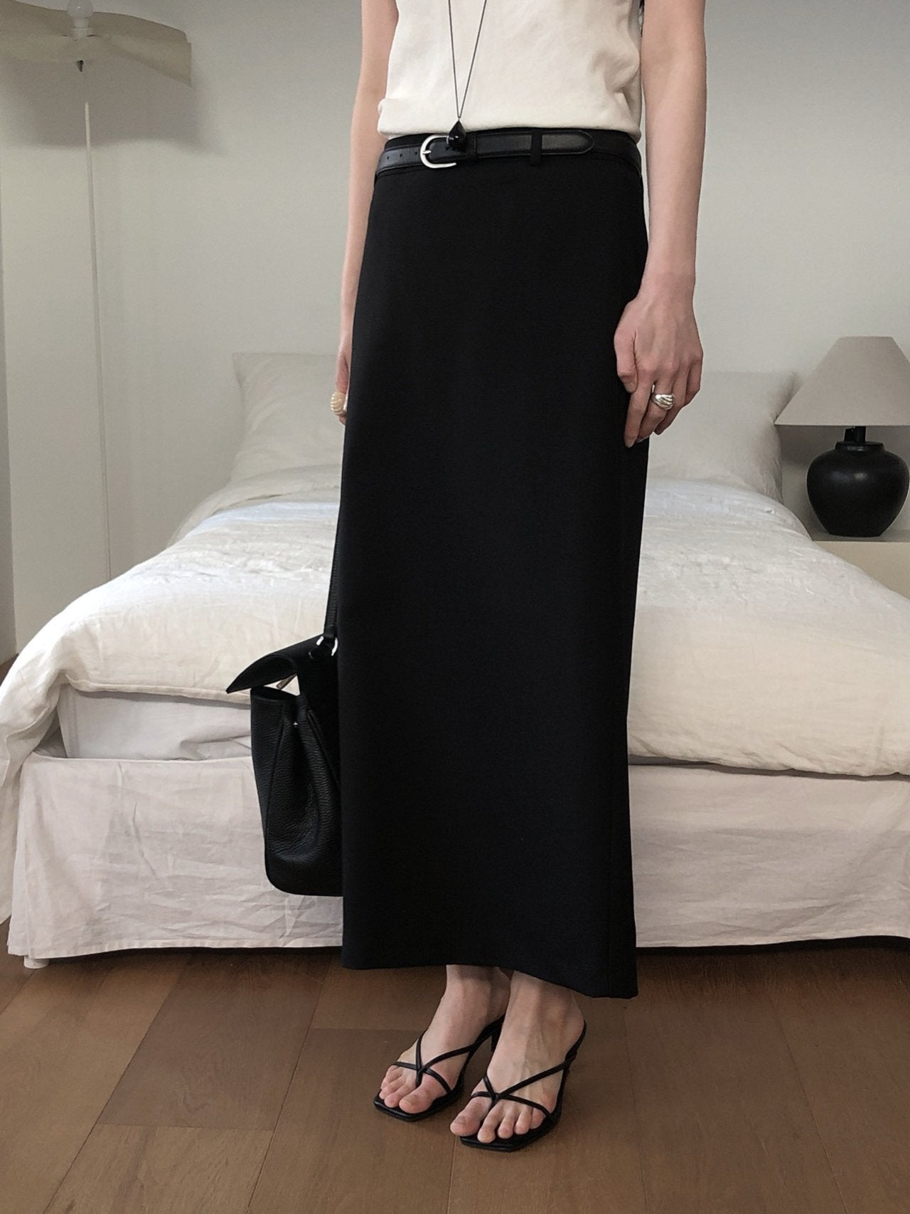 Straight Long Skirt