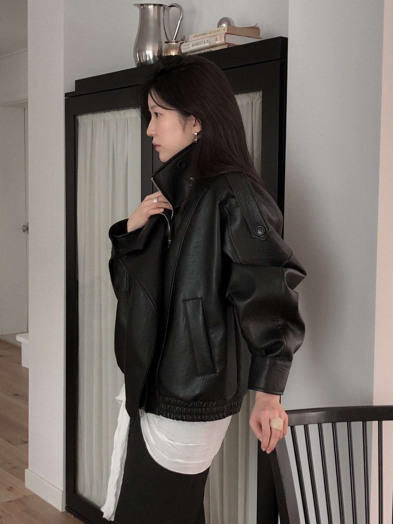 Vegan Leather Jacket